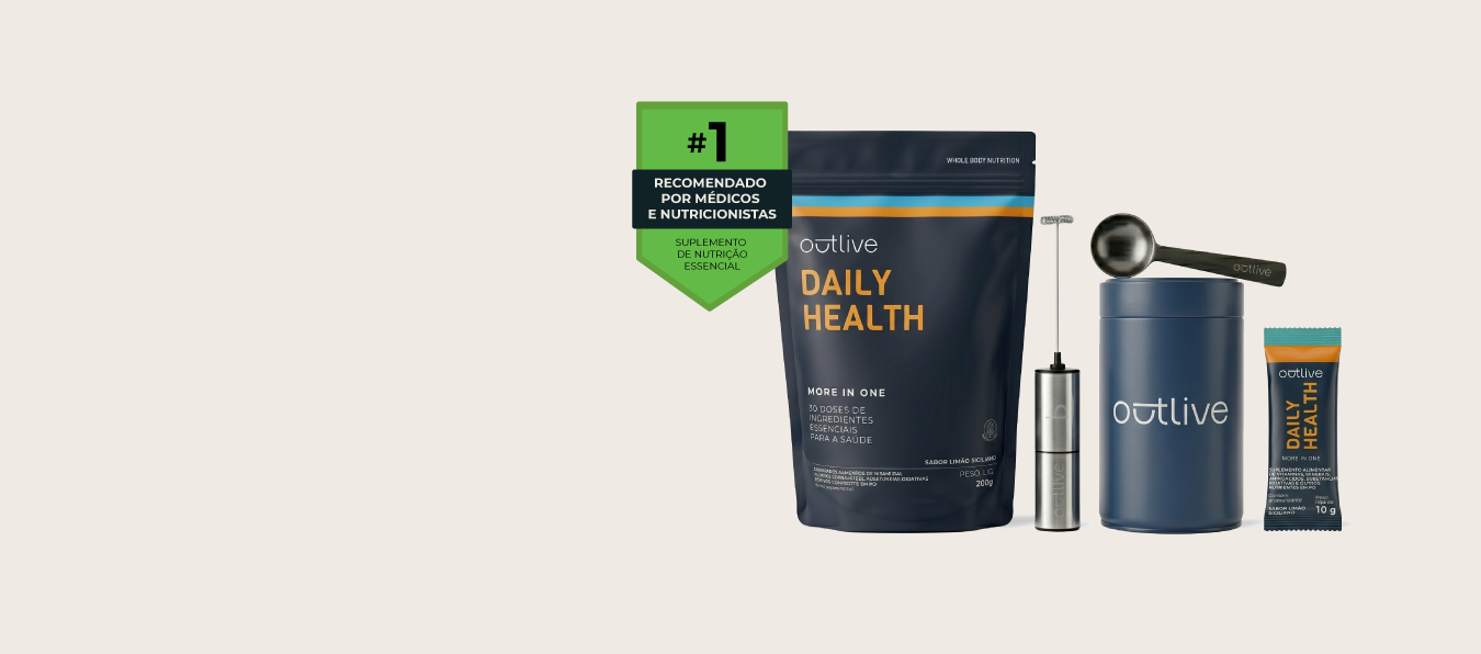 Nutrição completa, em uma única dose diária