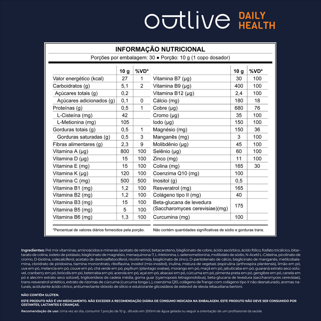 Daily Health 300 gramas