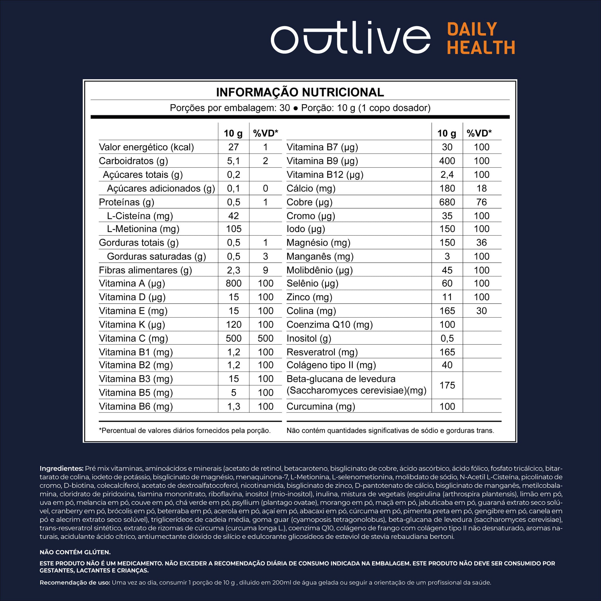 Daily Health 300 gramas